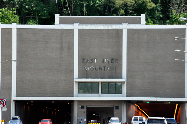 The East River Mountain Tunnel  entrance
